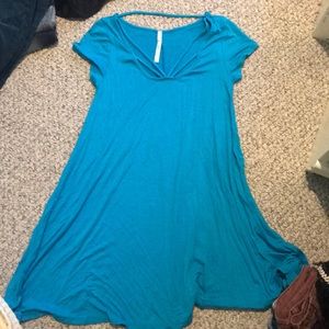 Blue dress from boutique